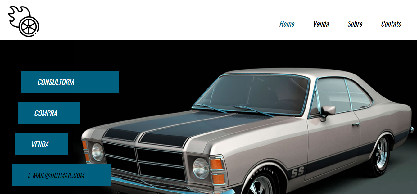 Site de Agência de carros